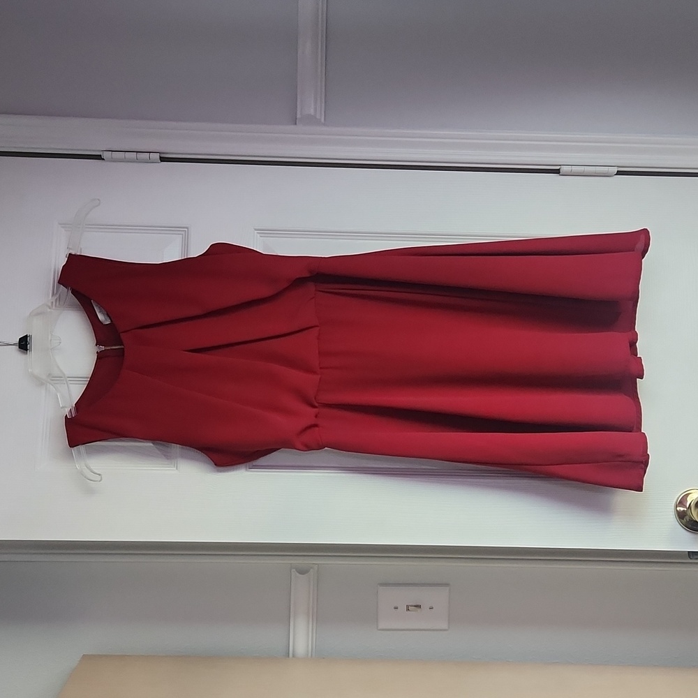 Charming Charlie red dress, S